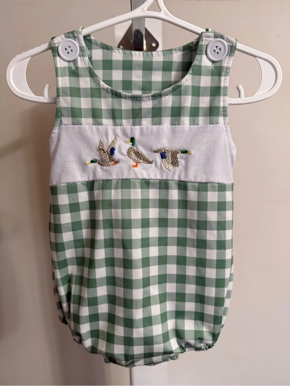 Boutique Mallard Duck Romper